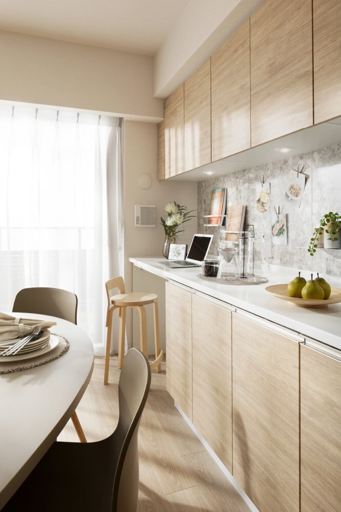 LIVING DINING KITCHEN