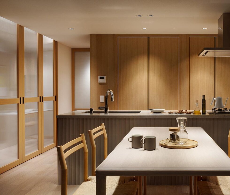 ダイニング・キッチン（E5タイプモデルルーム）