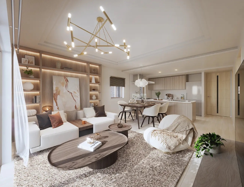 A type LIVING DINING & KITCHEN