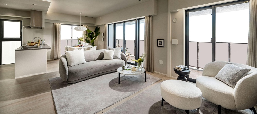 リビング・ダイニング、キッチン