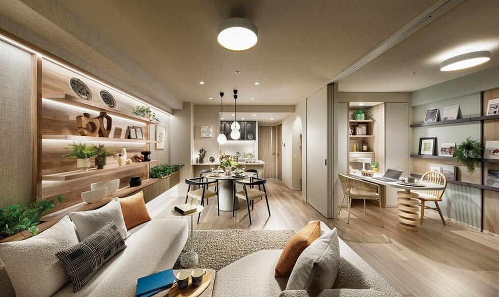 LIVING DINING ROOM