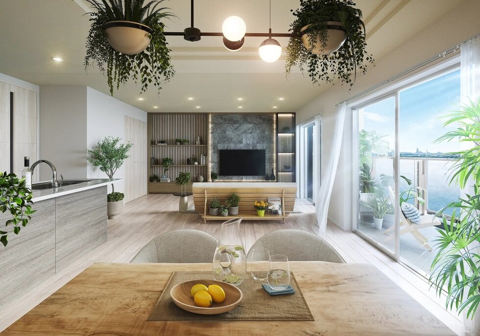 B2 type LIVING & DINING ROOM