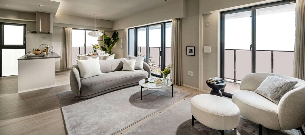 リビング・ダイニング、キッチン