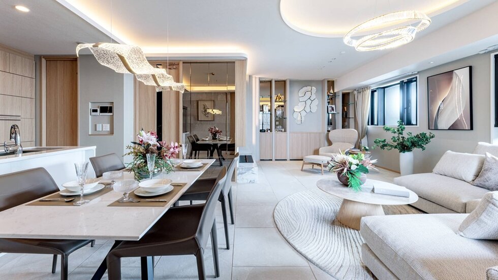 Living Dining Kitchen