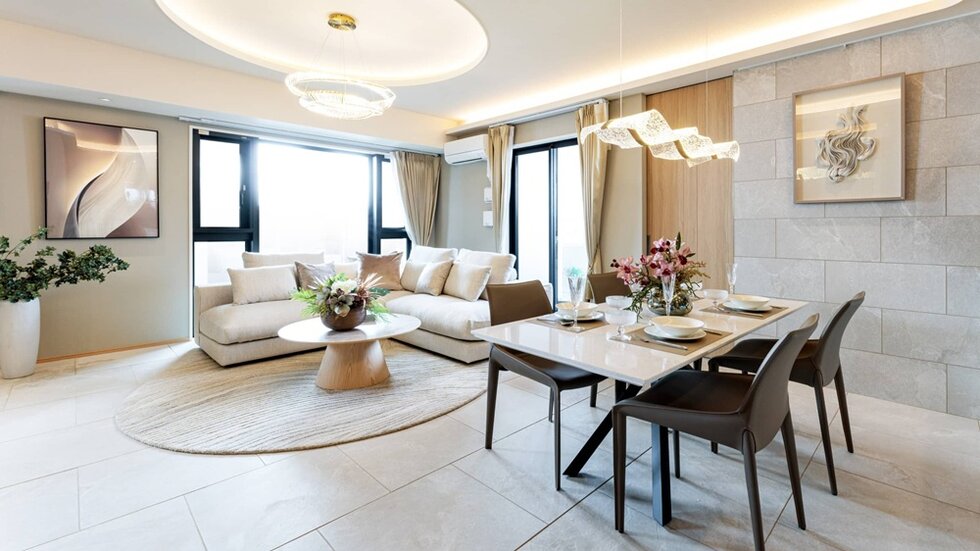 Living Dining Kitchen