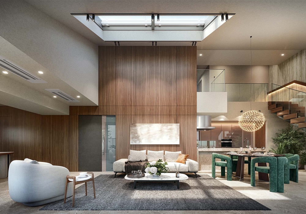 Pタイプリビング・ダイニング完成予想C