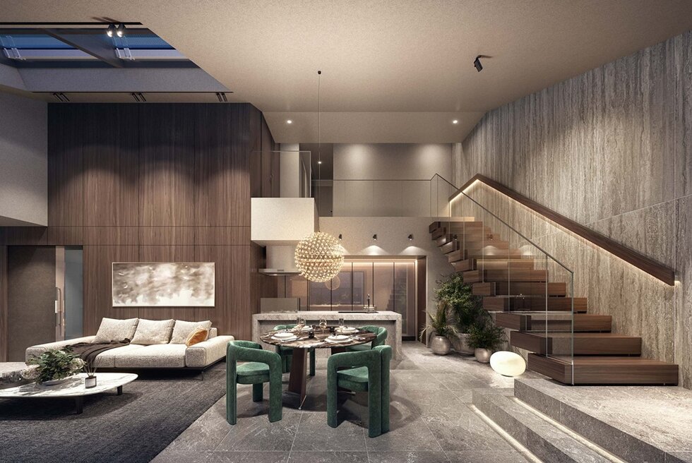 Pタイプリビング・ダイニング完成予想CG