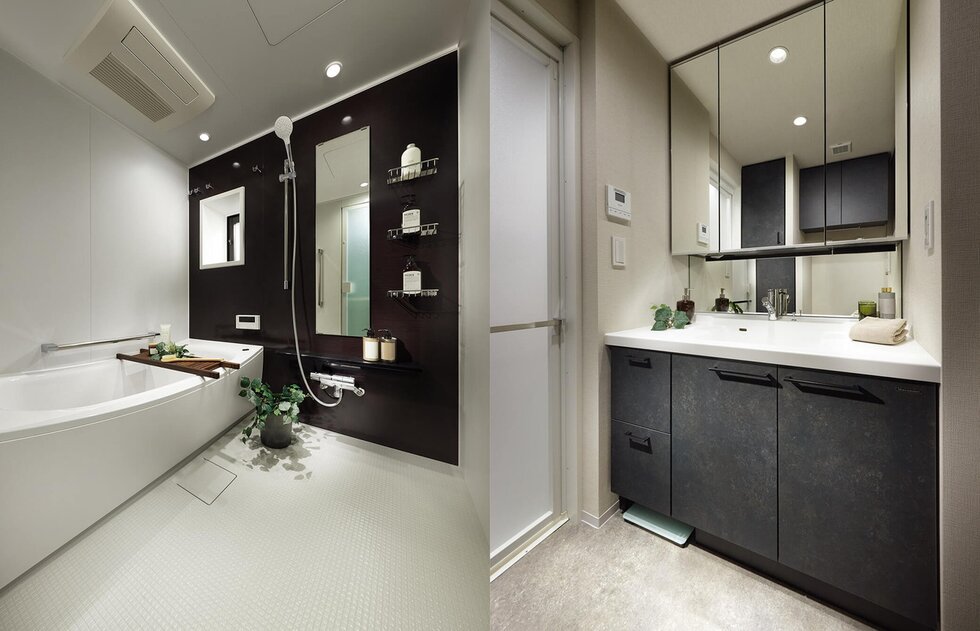 BATHROOM／POWDERROOM