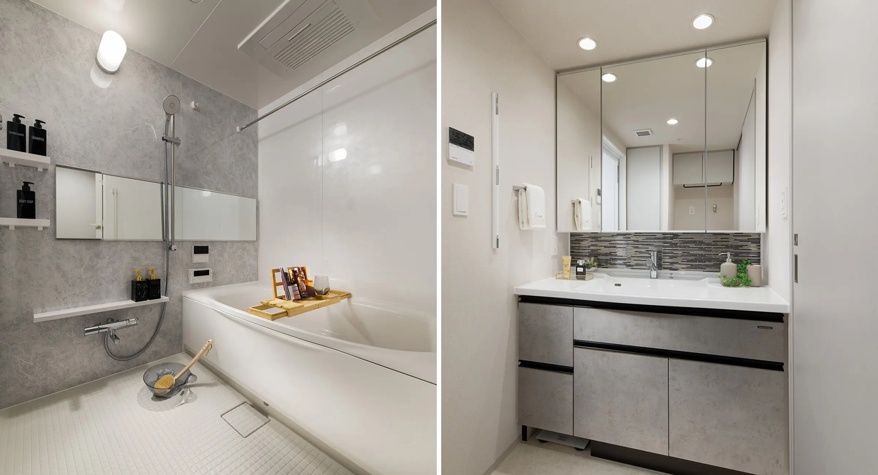 BATHROOM＆POWDER ROOM