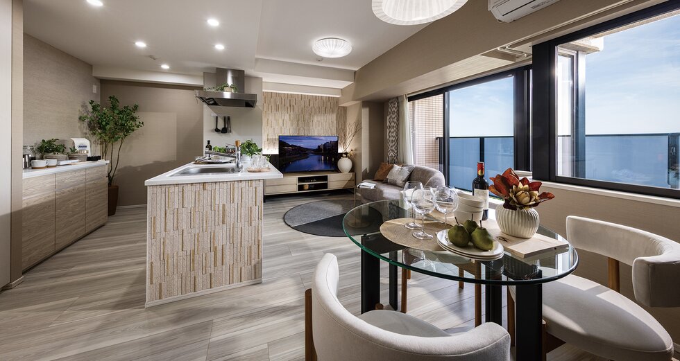 LIVING DINING
