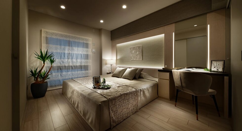 MASTER BED ROOM