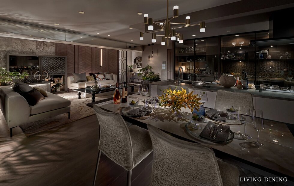 LIVING DINING