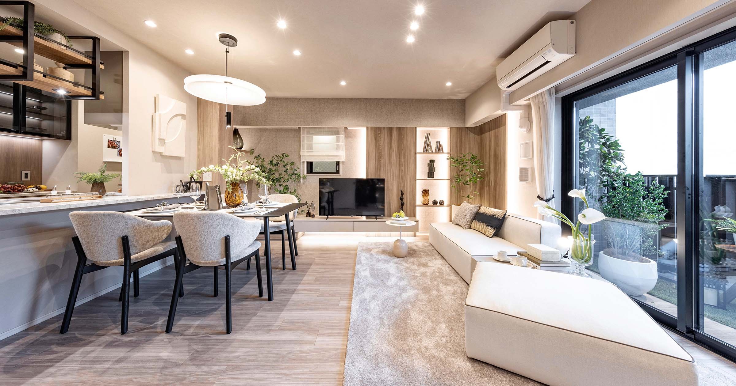 LIVING DINING