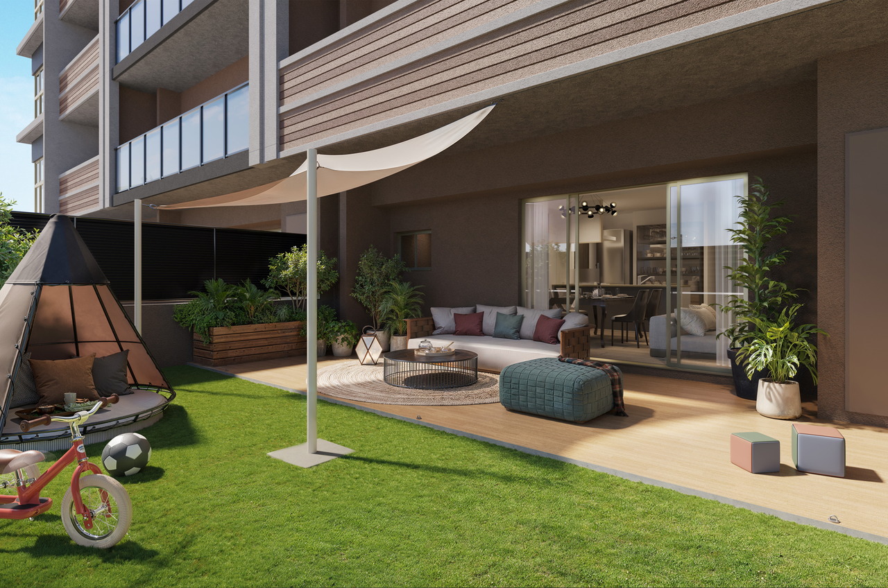 専用庭完成予想CG