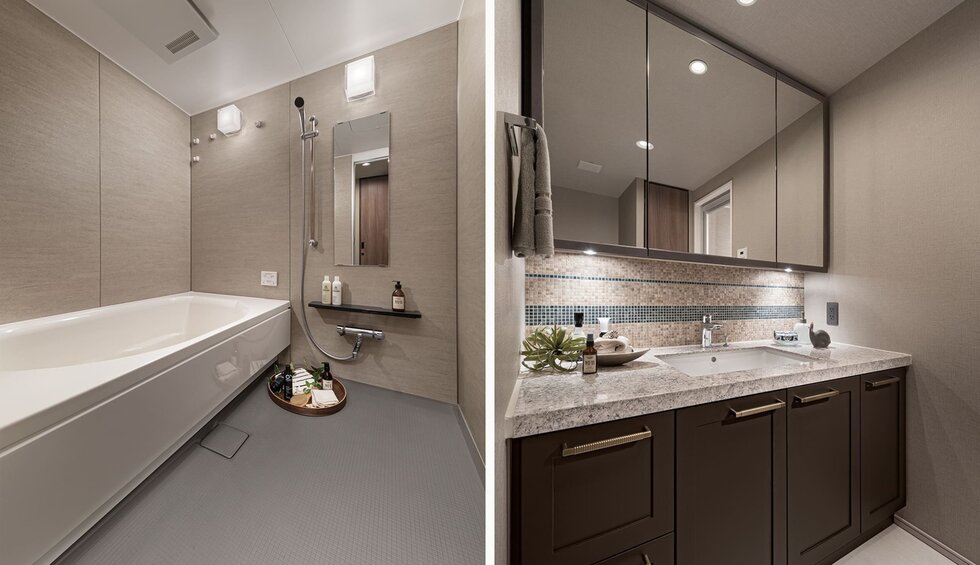 BATH ROOM & POWDER ROOM