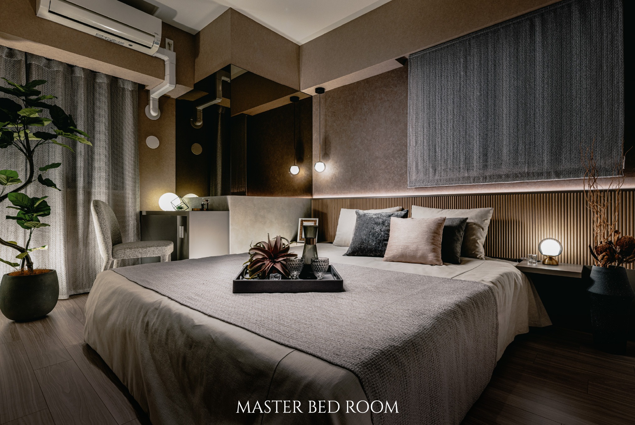 MASTER BED ROOM