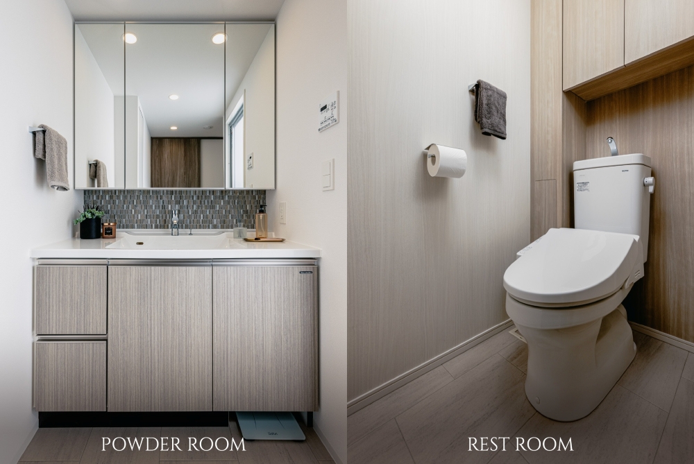 POWDER ROOM REST ROOM