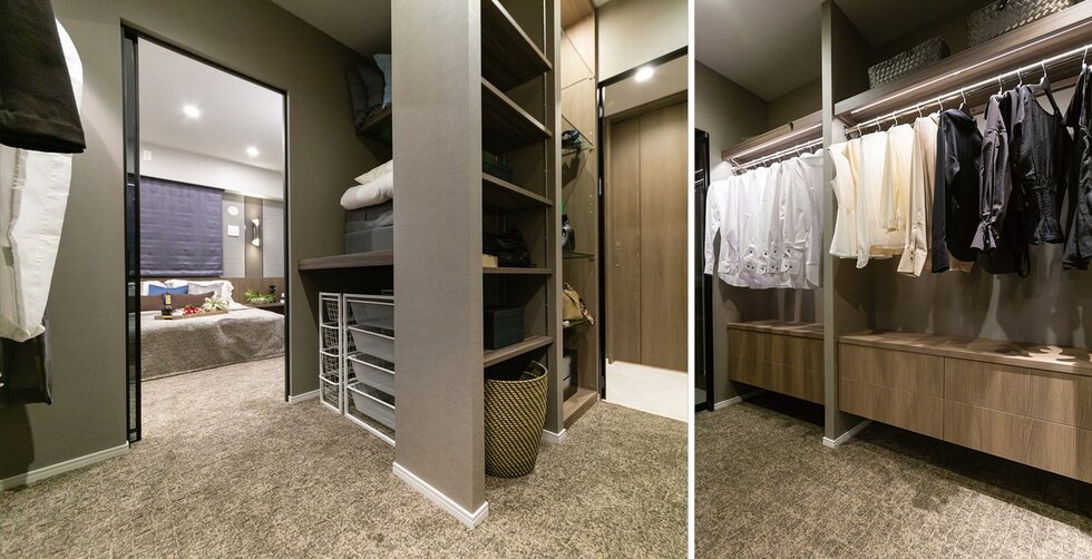 WALK THROUGH CLOSET