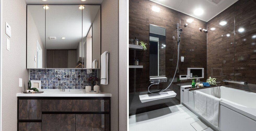 POWDER ROOM／BATH ROOM