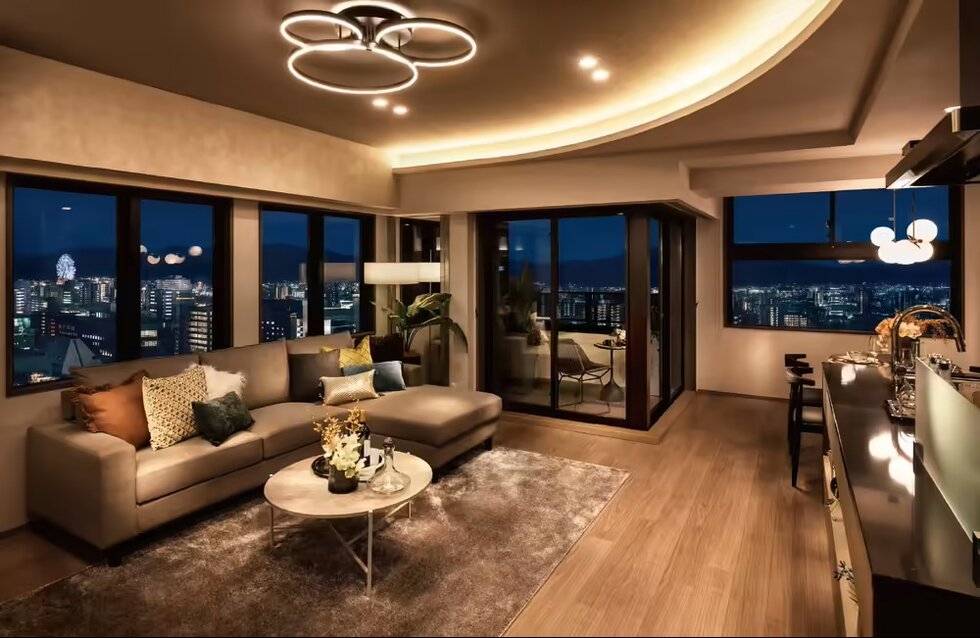 LIVING DINING KITCHEN