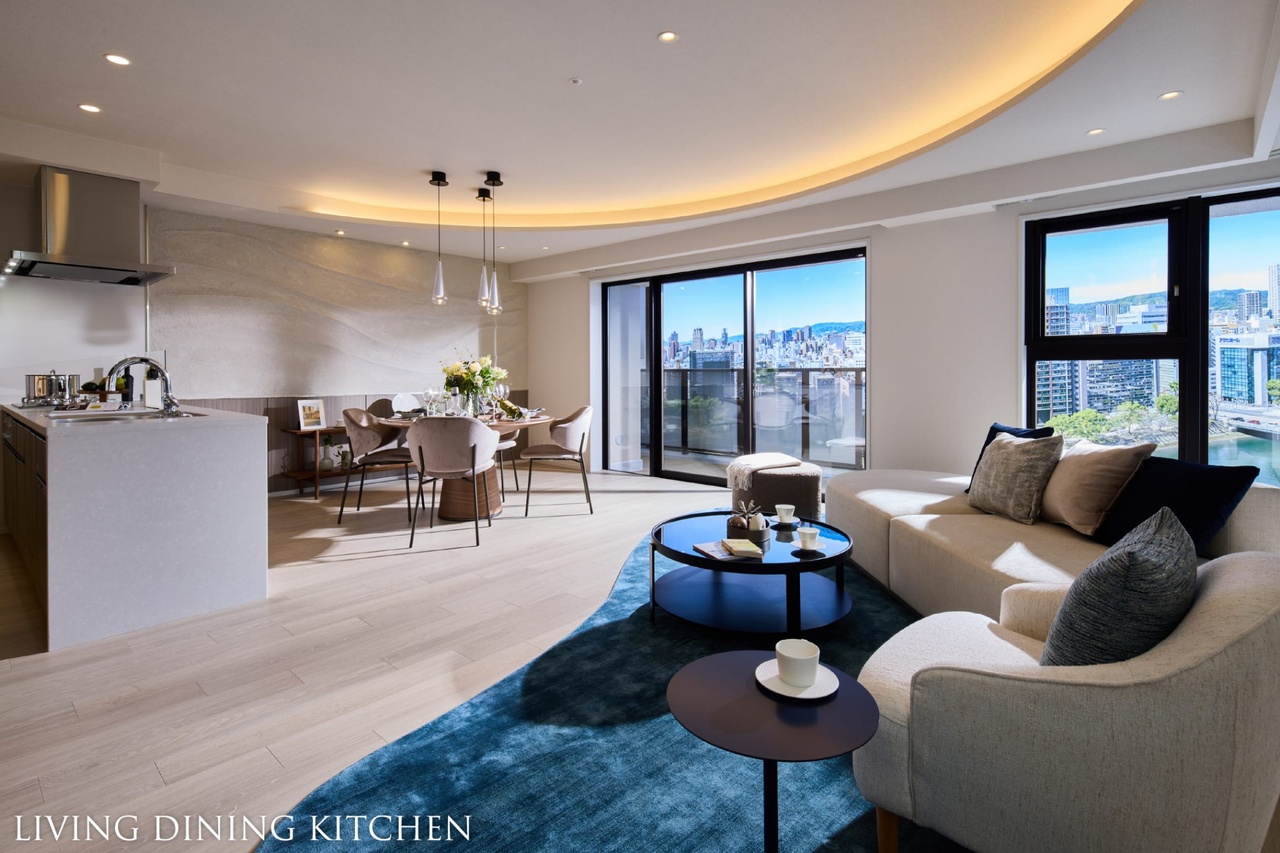 LIVING DINING KITCHEN