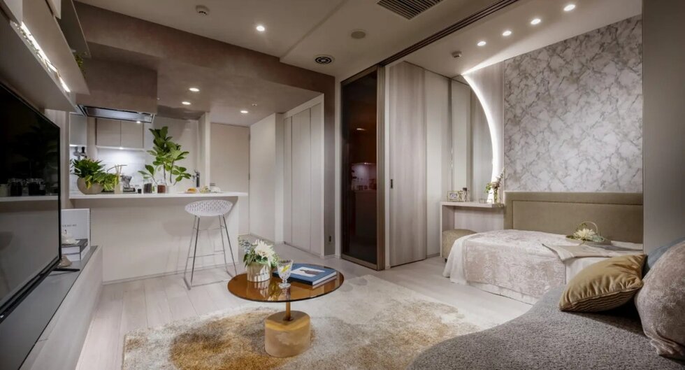 LIVING DINING KITCHEN＆BEDROOM
