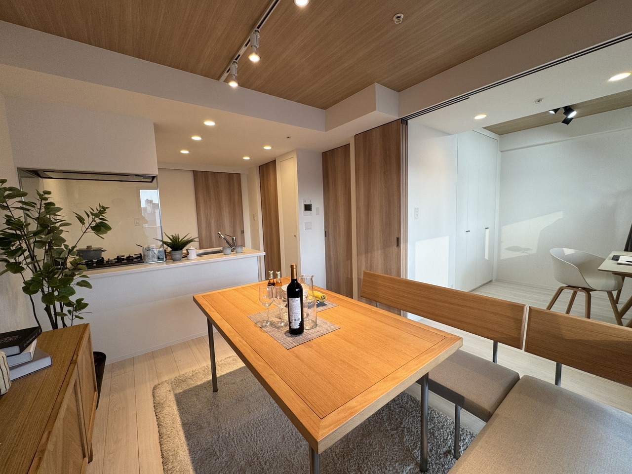 LIVING DINING KITCHEN