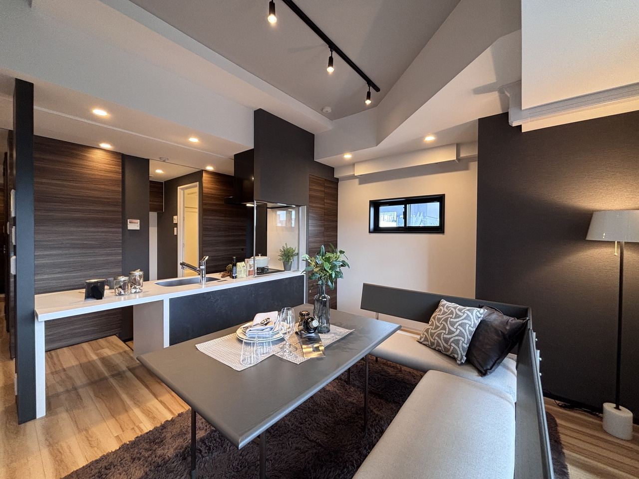 LIVING DINING KITCHEN