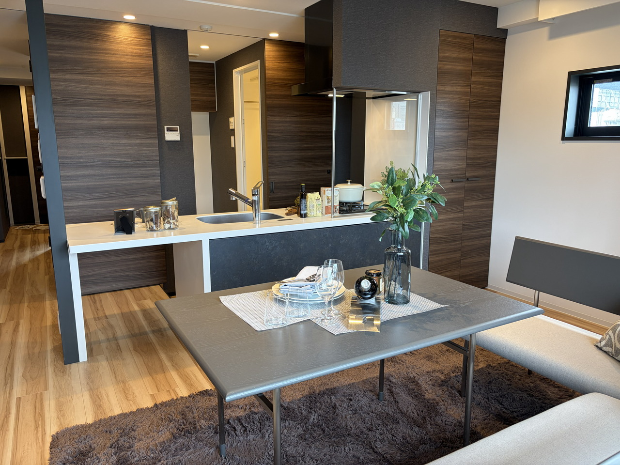 LIVING DINING KITCHEN