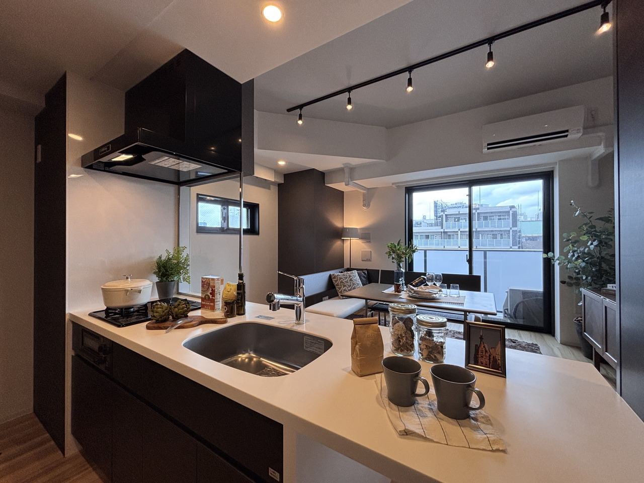 LIVING DINING KITCHEN