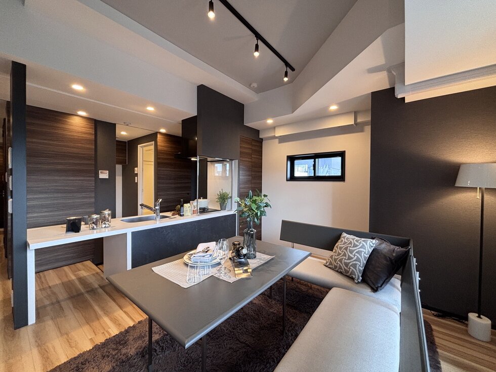 LIVING DINING KITCHEN