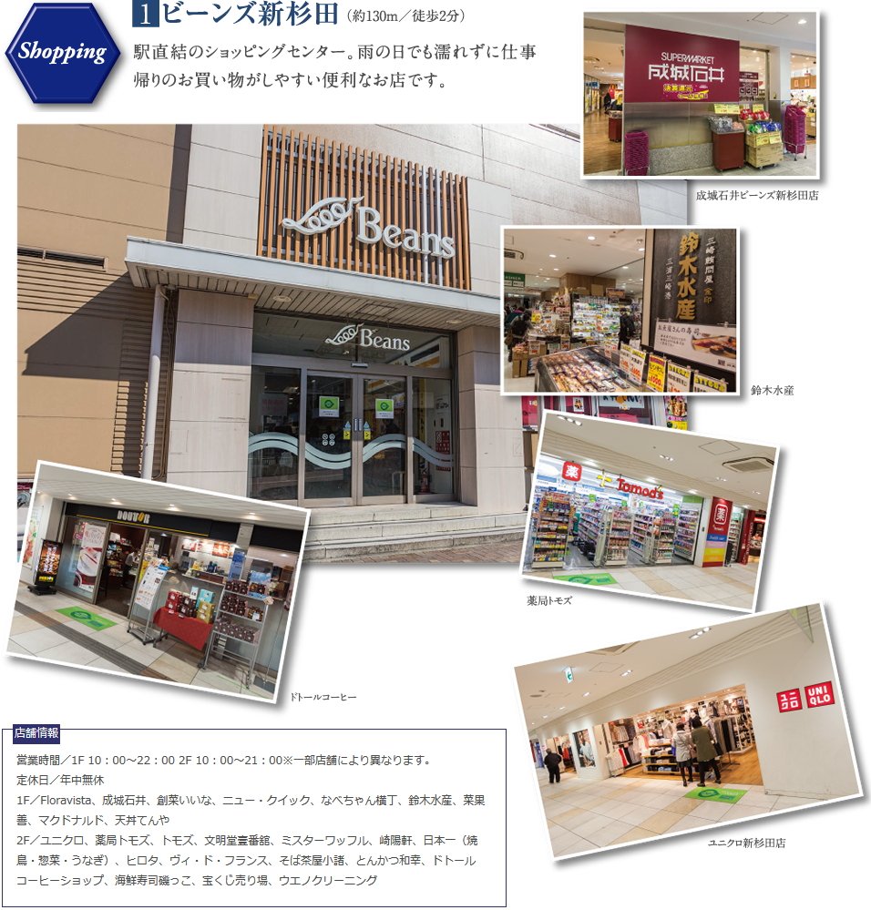 ビーンズ新杉田