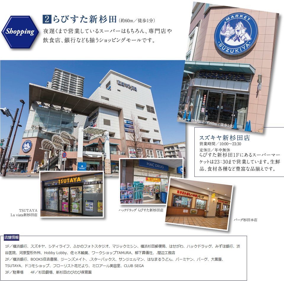 らびすた新杉田
