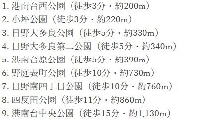 公園・自然施設