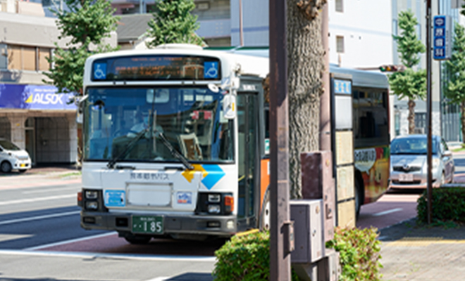 「本荘町」バス停