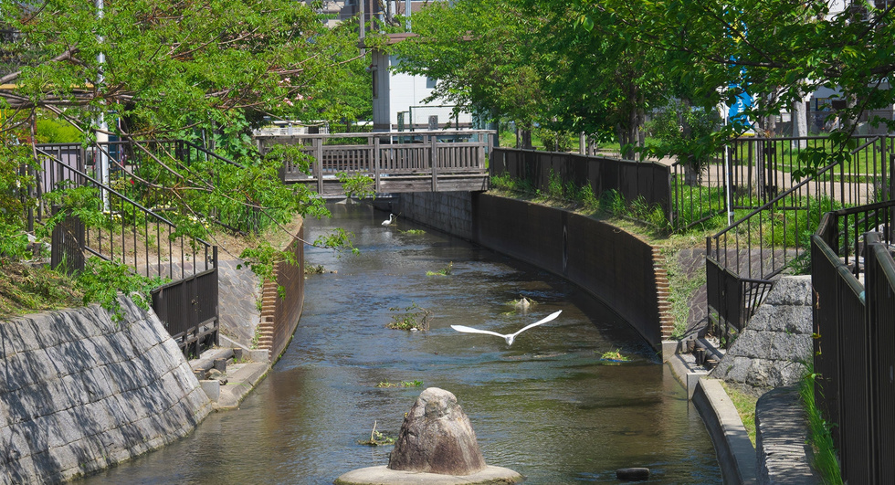 長瀬川緑地