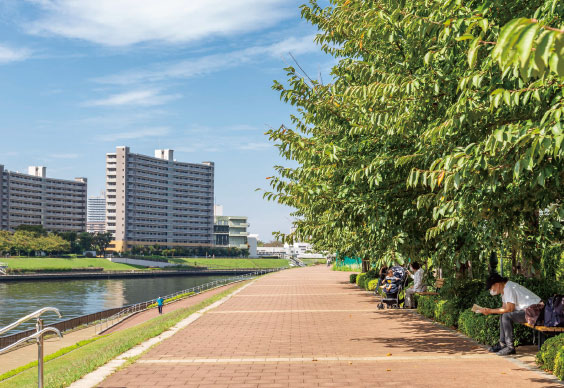 千住隅田川テラス