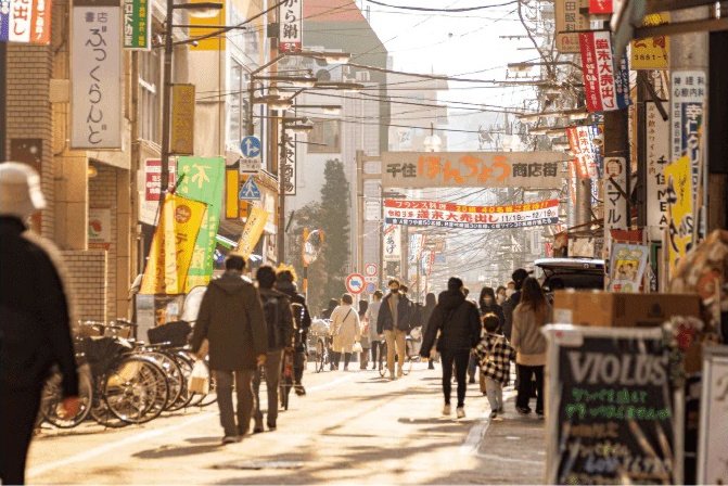 千住本町商店街