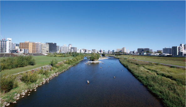 豊平川／豊平川緑地