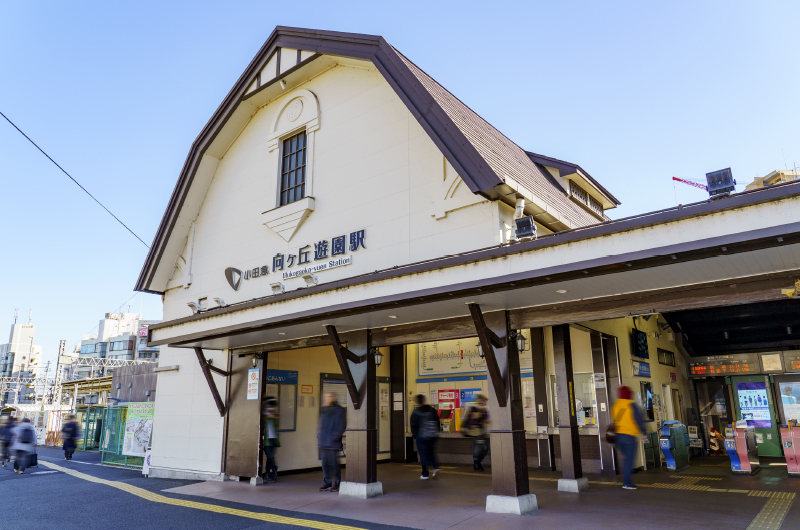 「向ヶ丘遊園」駅