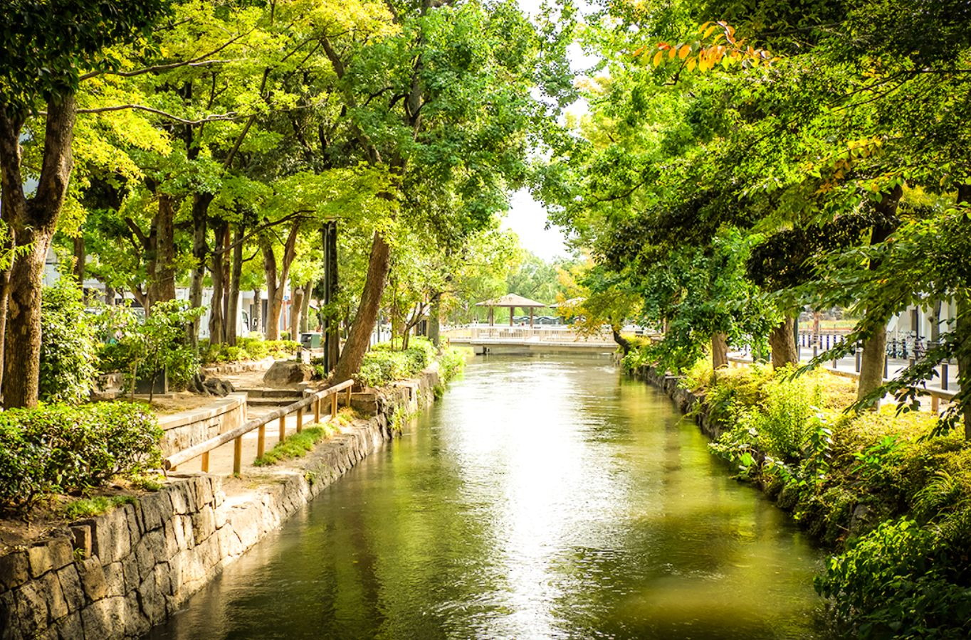 西川緑道公園