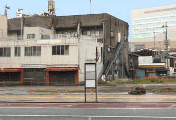 西鉄バス中本町バス停