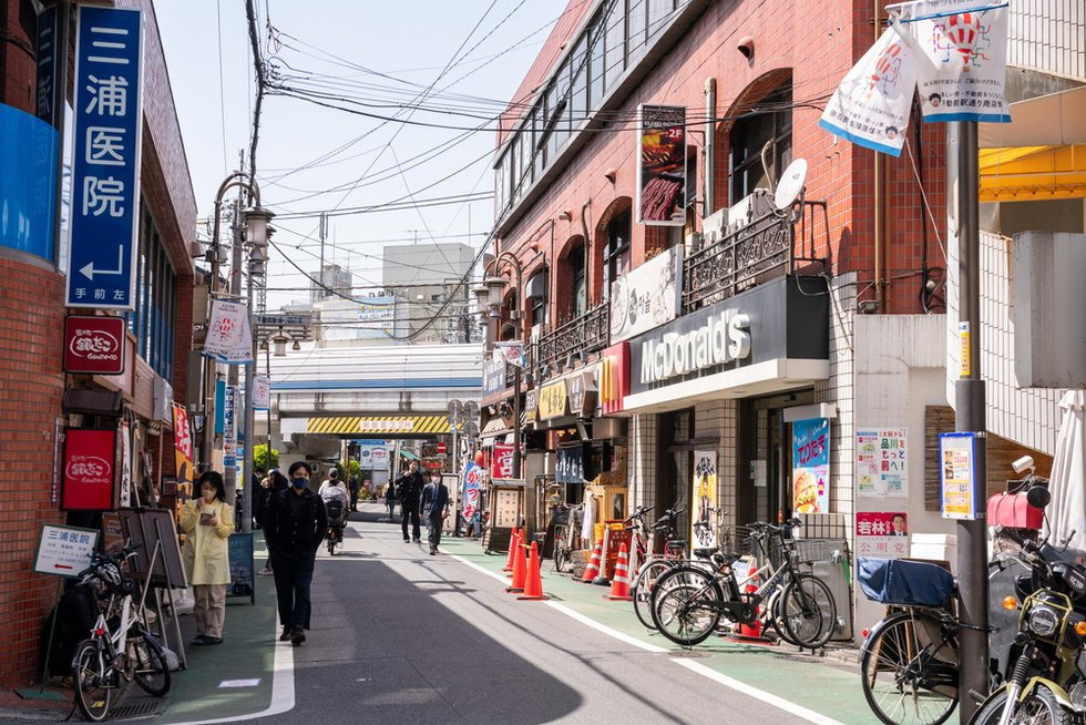 不動前通り商店街