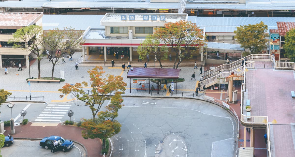 阪急「塚口」駅