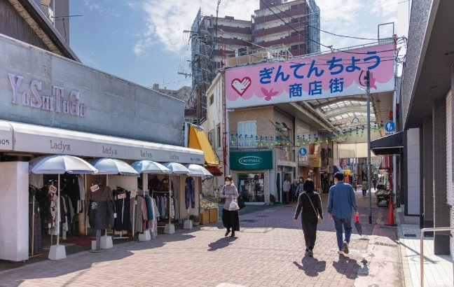 銀天町商店街(雑餉隈商店街)