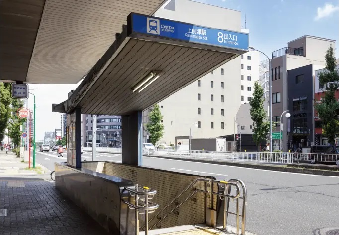 地下鉄名城線・舞鶴線「上前津」駅