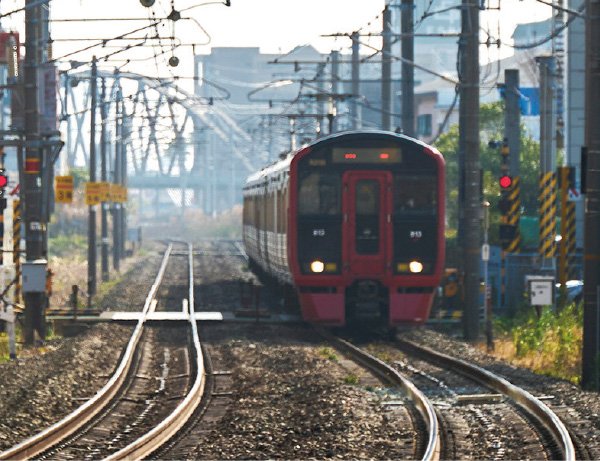 JR香椎線「和白」駅