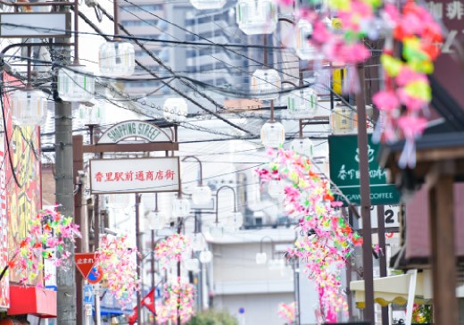 香里駅前通商店街
