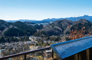 天覧山 山頂展望台