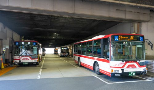 名鉄一宮駅バスターミナル(西口)